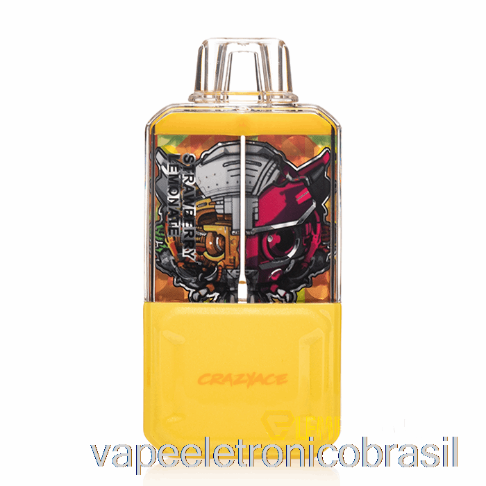 Vape Vaporesso Crazyace B15000 Limonada De Morango Descartável